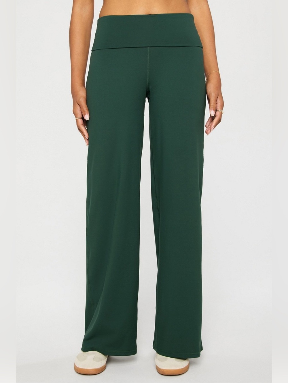 LIKE NEW • Fabletics PureLuxe Foldover Pant in Everpine • Women’s XL